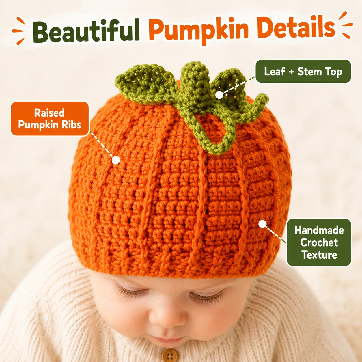 pumpkin hat crochet