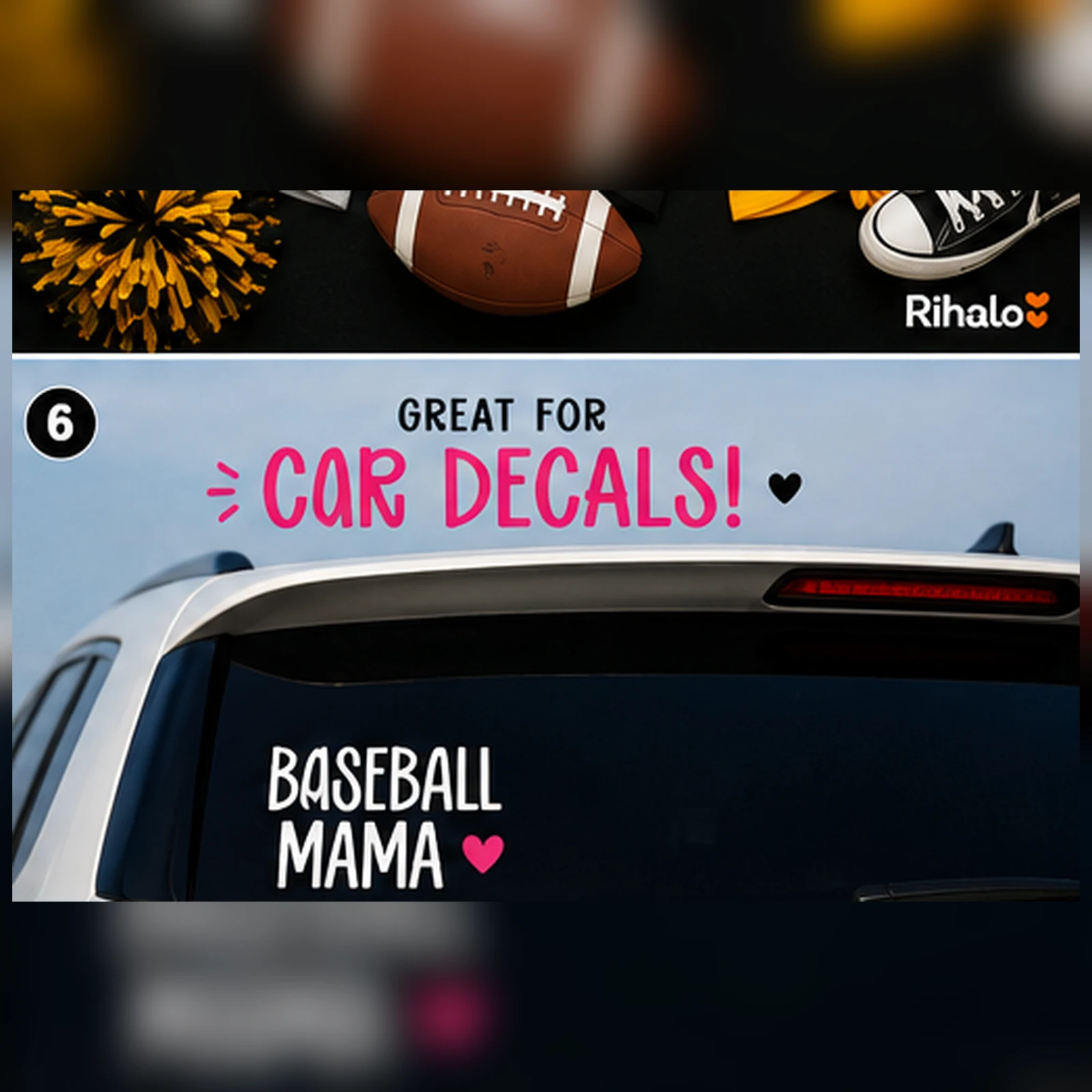 Dear Junie quirky font used for car decals and vinyl designs