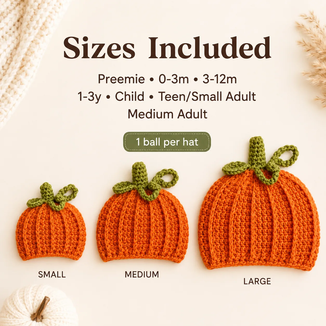 baby crochet hat