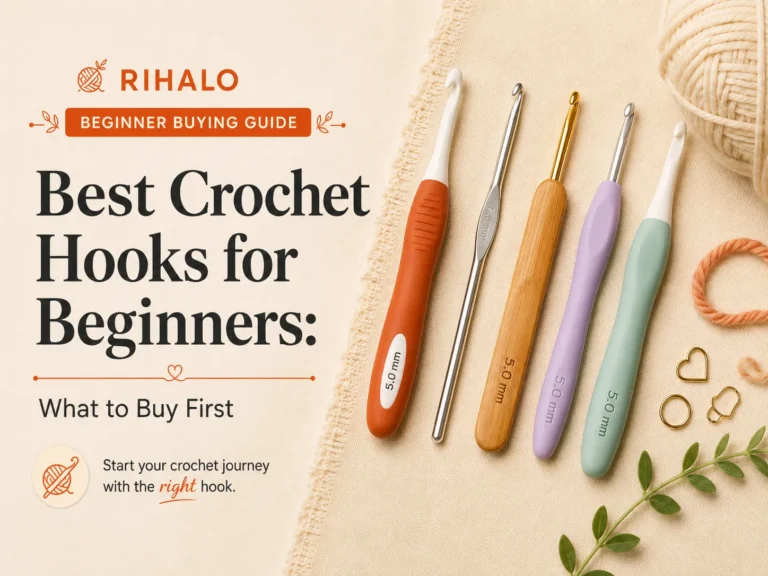 Best crochet hooks for beginners comparison with ergonomic crochet hooks