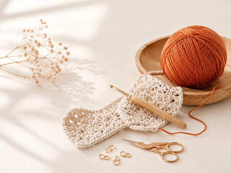 Rihalo crochet yarn card