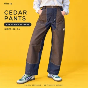 cedar pants pdf pattern